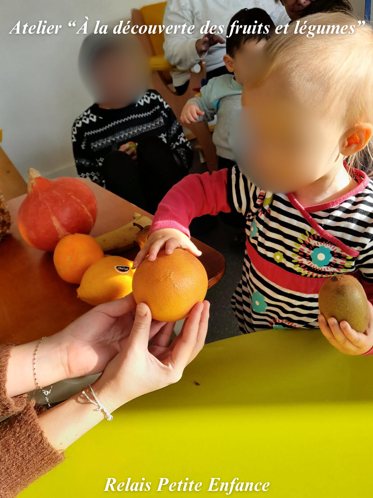 Atelier nutrition enfant crèche