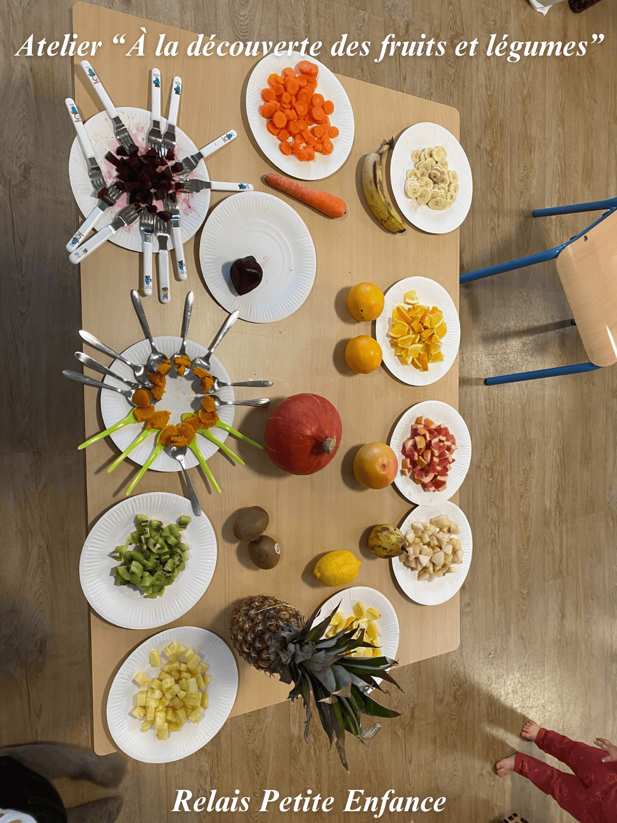 Atelier nutrition enfant crèche