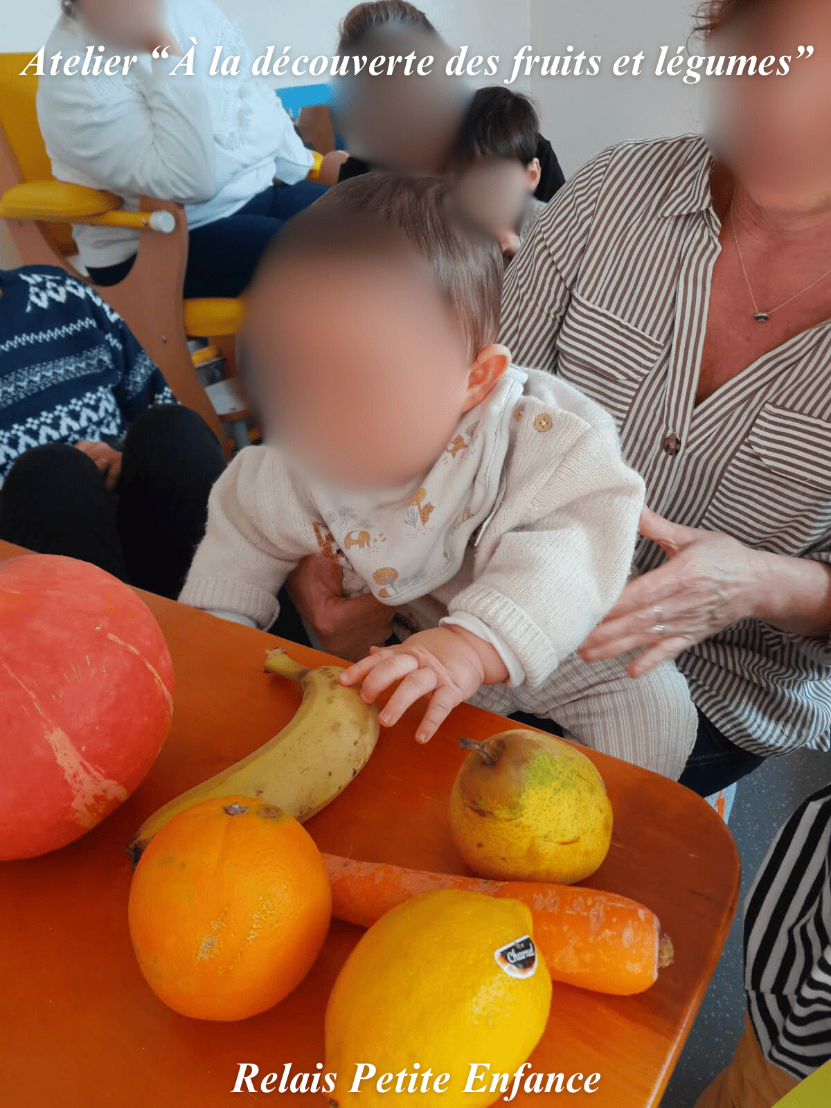Atelier nutrition enfant crèche